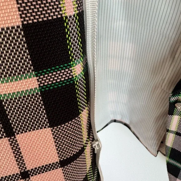 Veronica Beard pink, green & black Dickey Jacket Size 8 - Picture 2 of 7